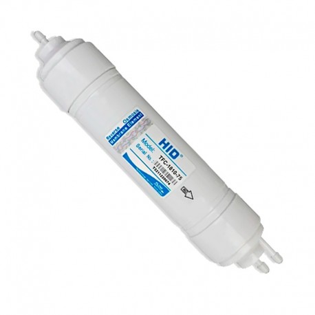 Gekapselte Osmosemembran 75 gpd Schnellanschluss 1/4" Spike