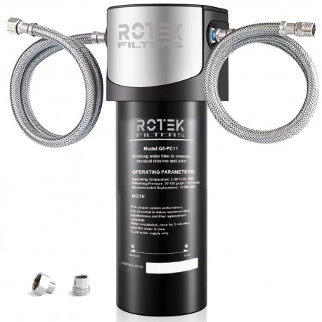 Untertisch-Wasserfiltersystem, das Schwermetalle, ROTEK