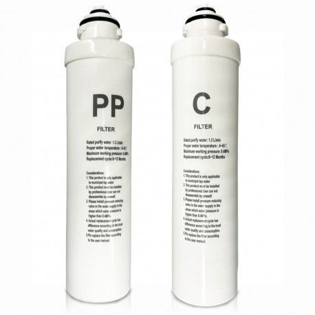 Ersatzpackung mit 2 Filtern für Osmopur Zero