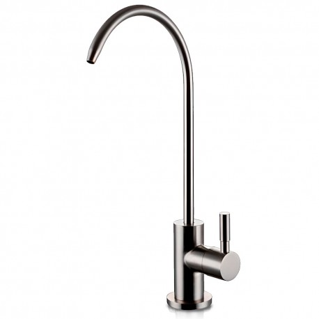 Moderne gebürstetes Metallic-Grau Hahn für Umkehrosmose