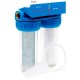Doppelwasserfilter mit 1" Anschluss, Sedimentpatrone und CTO Aktivkohle
